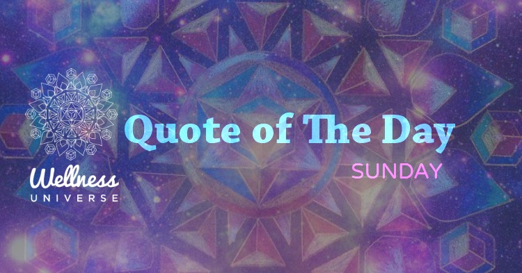 quote of the day sunday