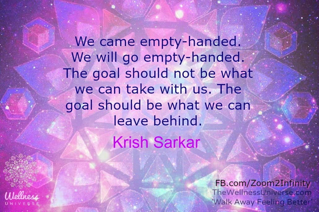 Quote of the Day & Expanded Thought by #WUVIP Krish Sarkar