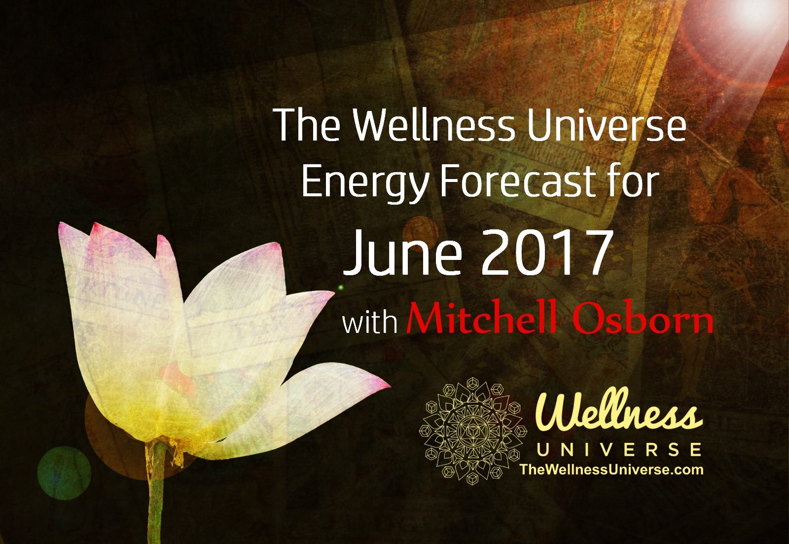 Energy Forecast for June with Mitchell Osborn #TheWellnessUniverse #WUVIP #ForecastForJune