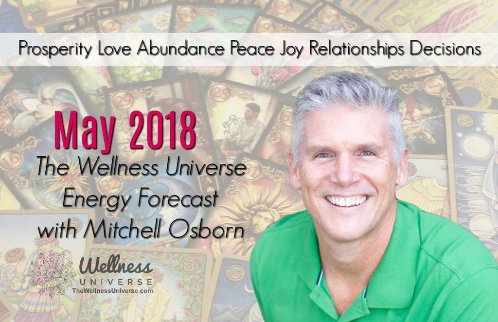 Energy Forecast for May 2018 with Mitchell Osborn #TheWellnessUniverse #WUVIP #ForecastforMay2018
