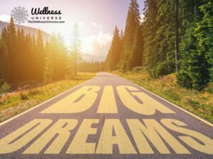 road that says big dreams