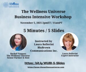 Business Intensive Wellness Universe Workshop
