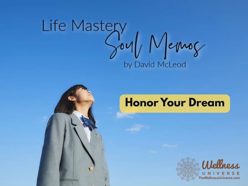 Honor your dream