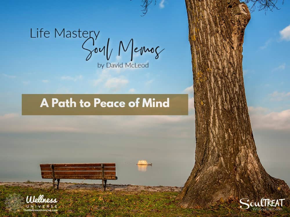 Life Mastery Soul Memos with David McLeod | A Path to Peace of Mind