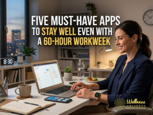 Five Must-Have Apps to Stay Well Even With a 60-Hour Workweek