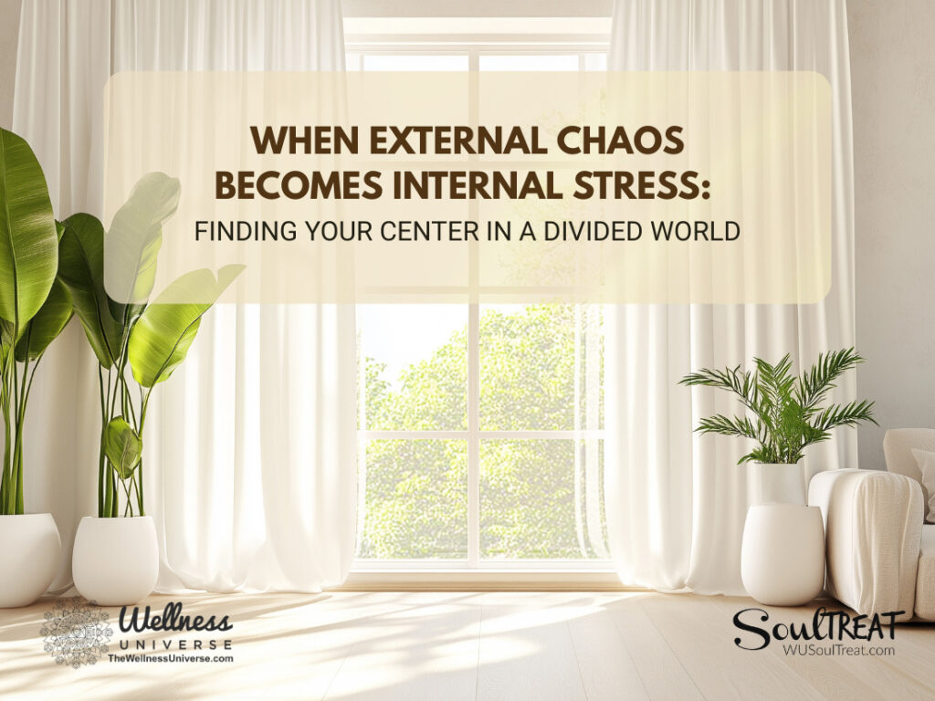When External Chaos Becomes Internal Stress: Finding Your Center in a Divided World
