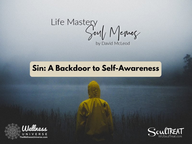 Sin as selfawareness